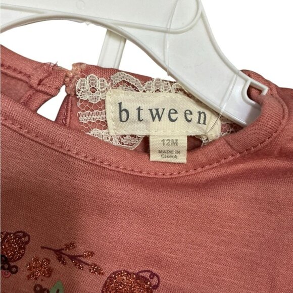 Btween Hello Autumn 3 Pc Matching Baby Girl Top Legging Headband NEW 12 Month - Picture 9 of 16